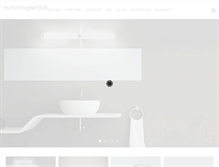 Tablet Screenshot of hummingbirduk.com
